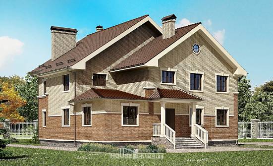 300-004-Л Проект двухэтажного дома, красивый дом из газосиликатных блоков Ейск | Проекты домов от House Expert
