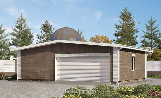 075-001-П Проект гаража из кирпича Тихорецк | Проекты домов от House Expert