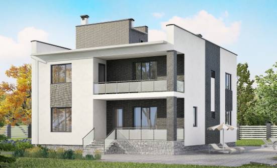 225-001-П Проект двухэтажного дома, уютный дом из арболита Славянск-на-Кубани | Проекты домов от House Expert