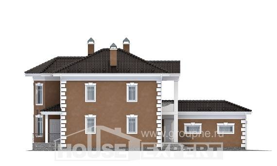150-006-П Проект двухэтажного дома, гараж, современный коттедж из газосиликатных блоков Новокубанск | Проекты домов от House Expert
