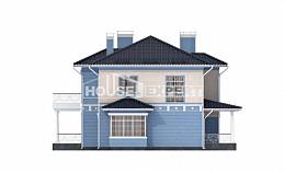 285-003-Л Проект двухэтажного дома, гараж, большой дом из кирпича, Краснодар