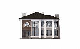 300-005-П Проект двухэтажного дома, большой дом из кирпича, Новороссийск