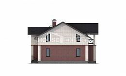 160-014-Л Проект двухэтажного дома, красивый коттедж из газосиликатных блоков, Горячий Ключ
