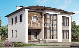 300-005-П Проект двухэтажного дома, большой дом из кирпича, Лабинск