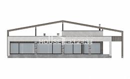 170-011-Л Проект одноэтажного дома, экономичный загородный дом из кирпича Горячий Ключ | Проекты домов от House Expert