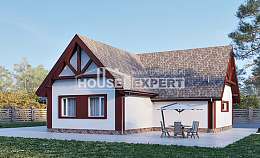 145-002-Л Проект гаража из теплоблока Курганинск | Проекты домов от House Expert