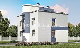 180-005-П Проект двухэтажного дома, простой дом из газобетона, Кореновск