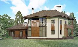 300-001-П Проект двухэтажного дома, большой домик из кирпича, Крымск