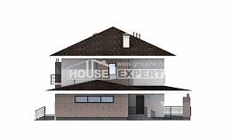 275-002-П Проект двухэтажного дома, гараж, большой загородный дом из кирпича, Белореченск