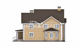 320-003-Л Проект двухэтажного дома, просторный дом из твинблока, Курганинск