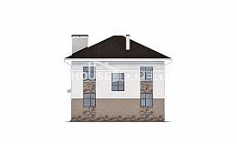 150-014-П Проект двухэтажного дома, простой дом из твинблока, Курганинск