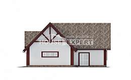 145-002-Л Проект гаража из пеноблока Темрюк | Проекты домов от House Expert