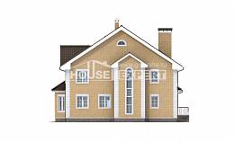 320-003-Л Проект двухэтажного дома, уютный домик из керамзитобетонных блоков, Ейск