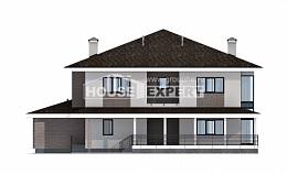 275-002-П Проект двухэтажного дома, гараж, просторный дом из кирпича, Крымск
