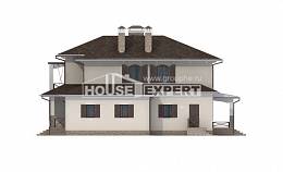 285-002-П Проект двухэтажного дома, гараж, большой домик из кирпича, Лабинск