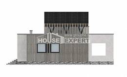 170-011-Л Проект одноэтажного дома, доступный дом из кирпича Кореновск | Проекты домов от House Expert