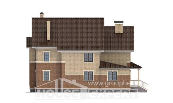 300-004-Л Проект двухэтажного дома, уютный загородный дом из газобетона, Армавир